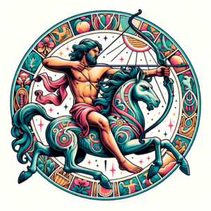 Signo del zodiaco Sagitario.