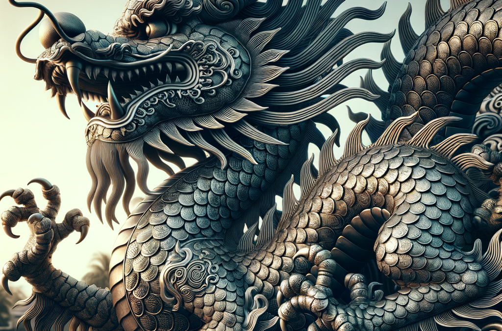 Dragón Chino Amuleto de la Buena Suerte: Significado y Beneficios