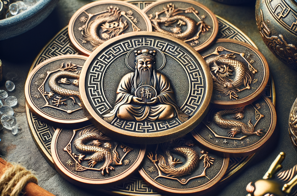 Monedas chinas amuleto: significado y uso